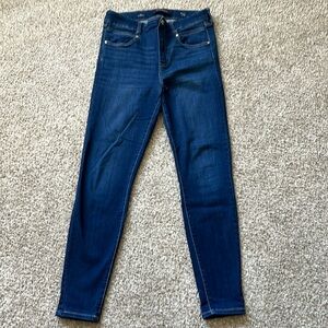 Liverpool Gia Glider skinny ankle pull on jeans dark wash 31/12